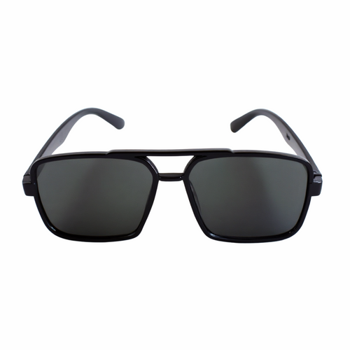 Men's Modern Square Aviator Sunglasses