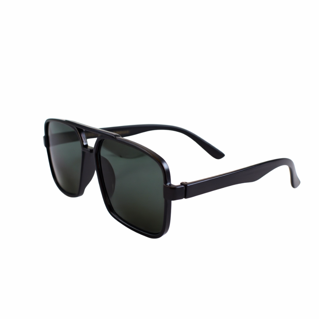 Men's Modern Square Aviator Sunglasses